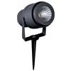 V-TAC VT-857 Picchetto giardino led faretto cob 12W orientabile colore grigio IP65 luce bianco caldo 3000K - sku 217550