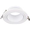 V-TAC VT-438 Portafaretto LED da Incasso Rotondo GU10 in Policarbonato e metallo Colore Bianco - sku 10296