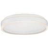 V-TAC VT-7757 Plafoniera LED 38W triac dimmerabile 400x62mm montaggio a plafone rotonda colore bianco 4000K - 6909