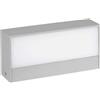 V-TAC VT-8056 Lampada LED da muro 9W doppio fascio luminoso 90° rettangolare colore grigio da esterno IP65 luce 4000k - 218240