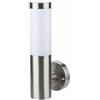 V-TAC VT-833 lampada led da giardino con portalampada da parete in acciaio inox E27 IP44 - sku 8624