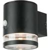 V-TAC VT-1145 Lampada solare LED 1W da Giardino con Pannello fotovoltaico e sensore movimento nero 121*90*112.5mm 3000K IP44 - 10399