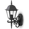 V-TAC Portalampada lanterna Small Facing UP alluminio IP44 E27 Mod. VT-760