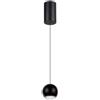 V-TAC VT-7508 Lampadario led 5W a sospensione forma di Campana altezza regolabile colore Nero 3000K - 10341