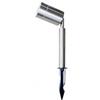 V-TAC Picchetto giardino orientabile acciaio inossidabile gu10 ip44 mod. Vt-770 sku 7518 alluminio