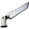 V-TAC PRO Armatura lampada stradale led 100W 110lm/w chip samsung sensore automatico on/off luce 6400k corpo grigio slim IP65 - sku 20435