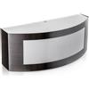 V-TAC VT-7670 Portalampada moderno da parete in acciaio - applique da muro per lampade E27 colore grigio sku 7513