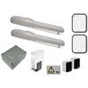 Nice WINGOKIT BD 5024 - Kit automazione completo per cancello a battente fino 3,5m 24V