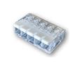 Raytech RAYBLOCKB5 morsetto connettore compatto a 5 leve collegamento rapido filo 0.5-4 mm² - 18pz
