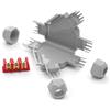 RAYTECH Giunto preriempito in gel IP68/IP69K completo di connettore blister 1pcs Raytech Little Joint Y Fred-Y