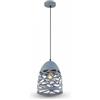 V-TAC Lampadario Portalampada 1MT E27 Elegant Ф200mm Mod VT-7200 - SKU 3822 - Metallo Grigio