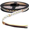 V-TAC VT-5050 Striscia LED 24V SMD5050 5M 24W/M 60LED/M 70LM/W color change 3IN1+RGB Waterproof IP65 - SKU 2896