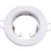 V-TAC VT-778 Portafaretto led ad incasso rotondo GU10 e GU5.3 (MR16) colore bianco - pack 2 pezzi - sku 3584