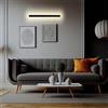 V-TAC VT-1178 Lampada LED lineare da parete applique rettangolare design moderno 23W 141cm colore antracite luce 4000K IP65 - 10439