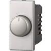 ETTROIT AG1301 Regolatore Dimmer a manopola 220V 100-1000W serie moon Grigio Compatibile Con Bticino Axolute