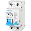 ETTROIT Magnetotermico differenziale 1P+N 40A 6kA 30mA 220V occupa 2 Moduli DIN Ettroit JX274061