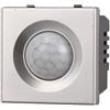 ETTROIT AG1801 Sensore Movimento PIR Timer 2P 2 posti 2M Grigio Compatibile Con Bticino Axolute