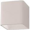 V-TAC Lampada LED 5W da parete 110lm/W colore bianco satinato e forma quadrata 560LM luce 4000K - 7095