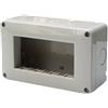 Ettroit EV2504 custodia esterna idrobox 4 moduli scatola 504 IP40 compatibile VIMAR PLANA