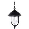 V-TAC VT-850 Portalampada pendente lanterna da giardino alluminio nero per lampada 1xE27 IP44 - sku 7529
