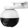 EZVIZ C8W Pro 5Mp Telecamera motorizzata PTZ 2K+ WiFi Visione Panoramica 360° Rilevamento AI intelligente e Visione Notturna a Colori IP65