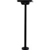 V-TAC VT-4102 Piantana / picchetto led Lampada solare da Giardino quadrata con sensore crepuscolare 2W corpo nero luce CCT 3in1 IP65 - 10304