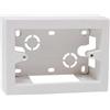 ETTROIT Cassetta da parete modulare 503 monoblocco 3 posti montaggio esterno universale colore bianco IP40 Ettroit MT3603