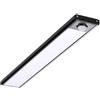 V-TAC VT-8142 lampada led barra per armadio ricaricabile USB 2w con sensore porta luce mobili colore nero 3000k sku 2964
