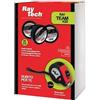 RAYTECH Kit composto da 20pcs nastri isolanti in PCV colore nero 25m + metro da 3mt omaggio Raytech RAYTEAM K20
