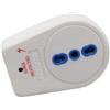 V-TAC Adattatore singolo spina 16A e 1 presa 2P+T 10/16 standard italiano con protezione da sovraccarichi - sku 8832