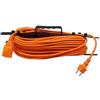 V-TAC VT-3002-15 cavo prolunga da giardino spina e presa tedesca 16A EU standard colore arancione 15 metri IP44 - sku 8816