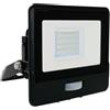 V-TAC Smart Home VT-5182 Faro led 20W 3in1 dimmerabile e sensore movimento gestione smartphone alexa google IP65 sku 3010