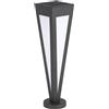 V-TAC Lampada a piantana ad alimentazione Solare LED da Giardino 2W 635cm con Telecomando Colore Nero 3000K IP65 - 23350