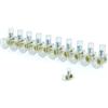 FAEG Morsetti unipolari per cavi sezione 1.5mm² stecca 10pz IP20 FAEG - FG25023