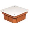 FAEG Cassetta di derivazione da incasso muro 92x92x45 con coperchio e viti IP40 FAEG FG10208