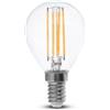 V-Tac VT-1996 Lampadina LED 4W filamento E14 P45 luce bianco naturale 4000K - 4425
