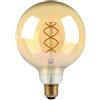 V-TAC VT-2085 Lampadina Globo E27 LED 4.8W G125 a filamento Vintage Ambrato luce 1800K - 217216