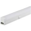 V-TAC PRO VT-125 plafoniera lineare led raccordabile 16W tubo T5 reglette 120cm chip Samsung con switch on/off luce 3000k - SKU 21695
