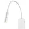V-TAC PRO VT-2913 lampada da muro wall light led cob cree 3W bianco caldo 3000K corpo flessibile bianco pulsante on/off IP20 - 1486