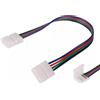 V-TAC Connettore flessibile con attacchi per striscia LED SMD5050 a 4 pin RGB Mod.3502