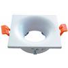 V-TAC VT-876 Portafaretto led da incasso quadrato bianco alluminio per lampade GU10-GU5.3 - SKU 3170