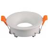 V-TAC VT-876 Portafaretto led da incasso rotondo bianco alluminio per lampade GU10-GU5.3 - SKU 3169