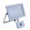V-TAC PRO VT-30-S faro led 30W ultra slim bianco con sensore PIR bianco caldo 3000K IP65 - SKU 457