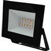 V-TAC PRO Faro LED Slim 10W IP65 - Luce Naturale 4000K - 730 lm - Proiettore LED da Esterno Nero - 23972