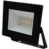 V-TAC Faro LED Slim 10W SMD 6500K IP65 Nero con Driver Integrato - SKU 23974