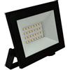 v-tac Faro LED 20W Slim IP65 4000K Nero - E-Series (1510 lm) con Driver Integrato - 23984