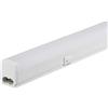V-TAC PRO VT-035 plafoniera lineare led raccordabile 4W tubo T5 30CM chip Samsung con switch on/off luce 3000k sku 21689