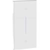 BTICINO Cover illuminabile BTicino Living Now per comando tapparelle 2 moduli - bianco KW05M2