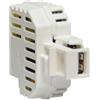 FANTON 82890 Caricatutto alimentatore da incasso con aggancio KEYSTONE, 1 presa USB-A 5V 2,1A