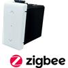 ETTROIT EVZB1202 - Pulsante Smart ZigBee per Tapparella Tuya compatibile con supporti originali Vimar Plana
